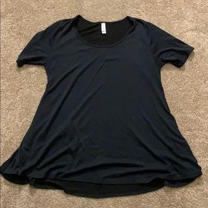 LuLaRoe Solid Black Perfect T